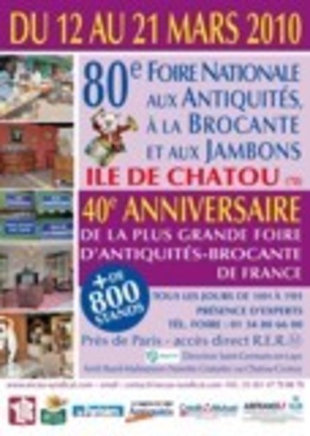 Foire nationale aux antiquités de Chatou