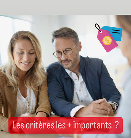 Quels sont mes critères les plus importants ? 