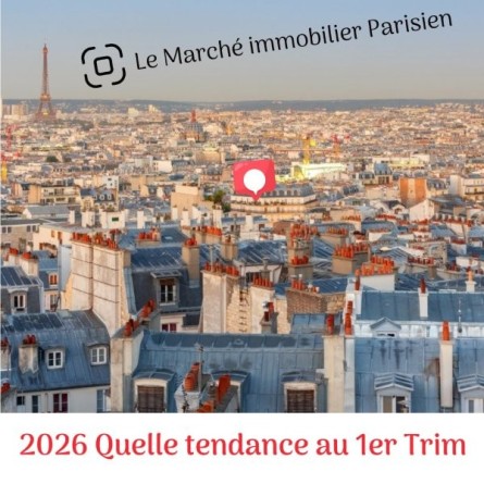 Marché Parisien au 1er trimestre 2026 : ou va t-on ?
